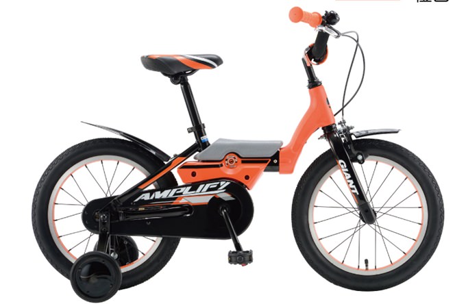 骑趣16寸GIANT儿童自行车租赁 出租 有辅助轮